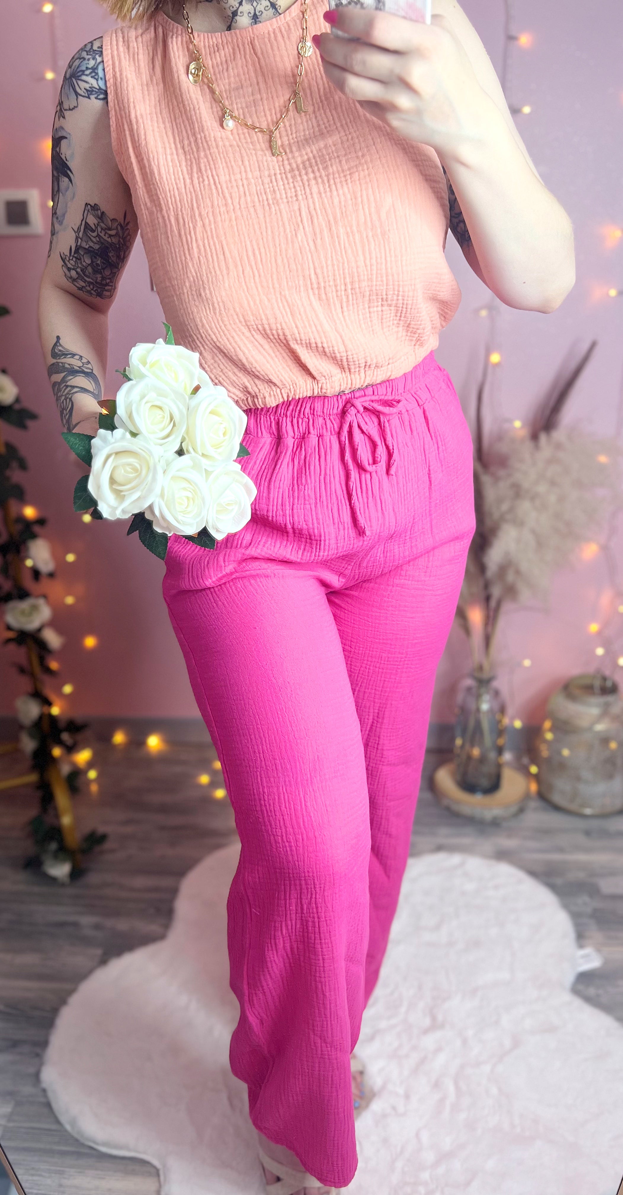 Pantalon IVY FUSHIA 🩷