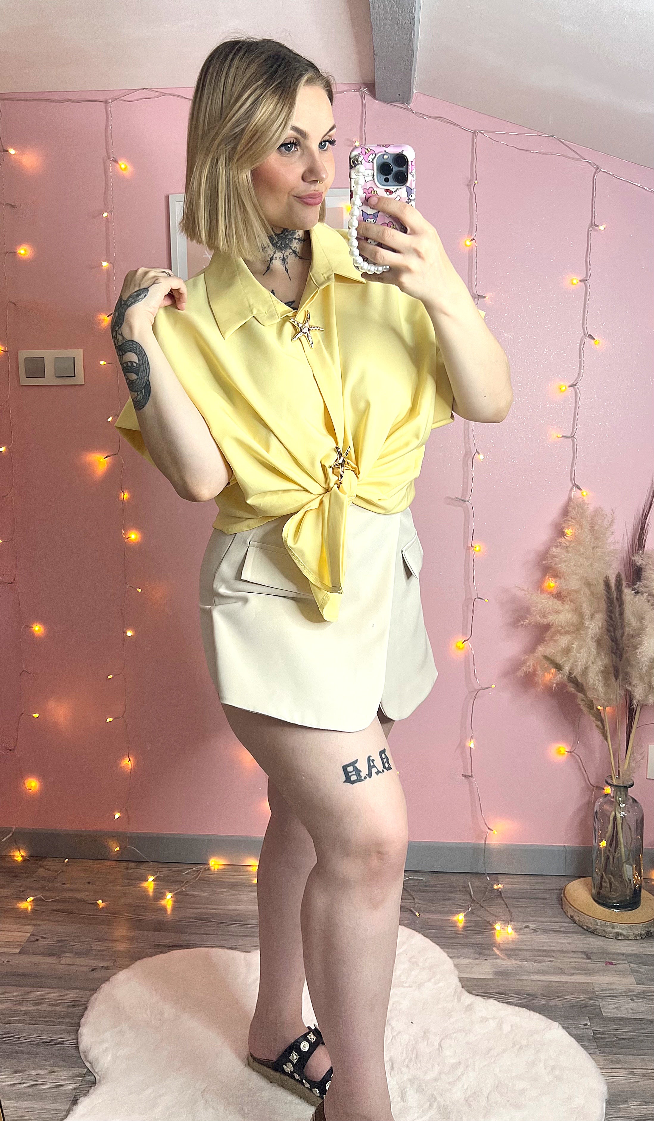 Jupe short EMMA 🤎