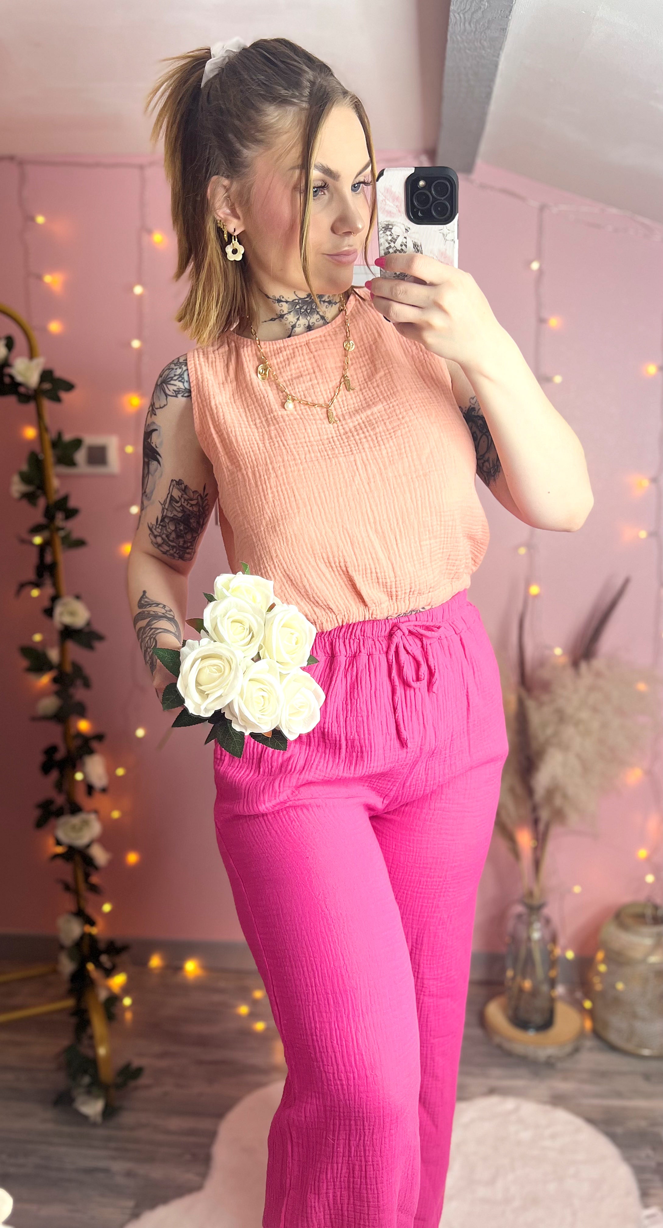 Pantalon IVY FUSHIA 🩷